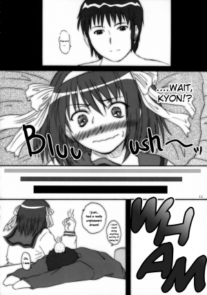 (C70) [2Stroke (YTS Takana)] 2STROKE RM (The Melancholy of Haruhi Suzumiya) [English] [EHCOVE] - Page 12