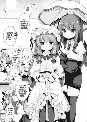 (Reitaisai 13) [Chocolate Synapse (Shika Yuno)] Iinari Patchouli-sama (Touhou Project) [English] [desudesu] - Page 5