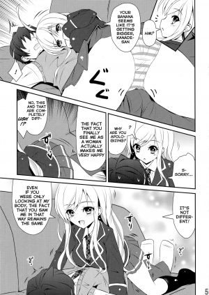 (C85) [MIX-EDGE (Arui Ryou)] Chocolat to Full Course (Ore no Nounai Sentakushi ga, Gakuen Love Comedy wo Zenryoku de Jama Shiteiru) [English] [Facedesk] - Page 6