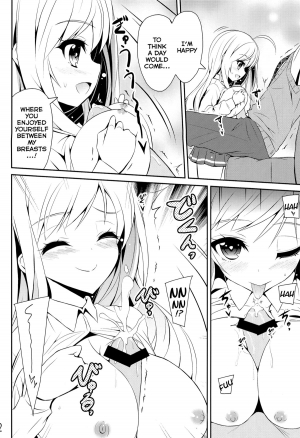 (C85) [MIX-EDGE (Arui Ryou)] Chocolat to Full Course (Ore no Nounai Sentakushi ga, Gakuen Love Comedy wo Zenryoku de Jama Shiteiru) [English] [Facedesk] - Page 13