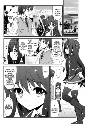 (C85) [MIX-EDGE (Arui Ryou)] Chocolat to Full Course (Ore no Nounai Sentakushi ga, Gakuen Love Comedy wo Zenryoku de Jama Shiteiru) [English] [Facedesk] - Page 19