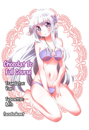 (C85) [MIX-EDGE (Arui Ryou)] Chocolat to Full Course (Ore no Nounai Sentakushi ga, Gakuen Love Comedy wo Zenryoku de Jama Shiteiru) [English] [Facedesk] - Page 32