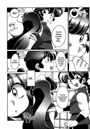 (C92) [Marin (Suzusato Rinka, mage)] Yappa Suki Yanen! | I Can't Help Liking Him! (Ranma 1/2) [English] [EHCOVE] - Page 7