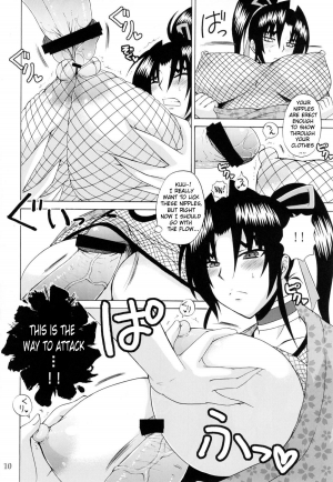 [Honey Bump] The Mightiest Disciple's Teacher Shigure 5 (History's Strongest Disciple Kenichi) [Eng] {doujin-moe.us} - Page 10