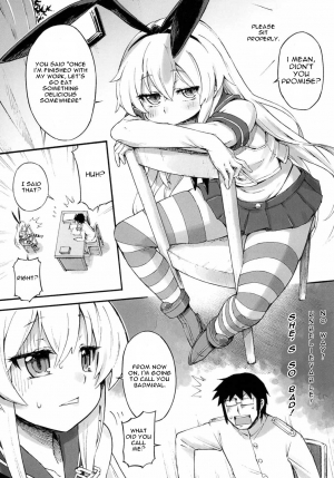  (C89) [Tamarun (Tamarun)] Shimakaze-chan no Zangyou | Shimakaze-chan's Overtime (Kantai Collection -KanColle-) [English] [ditshick]  - Page 7