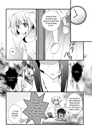 (C82) [Fukuya (Tama II)] Hoho ni Mabuta ni Kuchibiru ni | On Your Cheeks, On Your Eyelids, On Your Lips (Puella Magi Madoka Magica) [English] [Yuri-ism] - Page 6