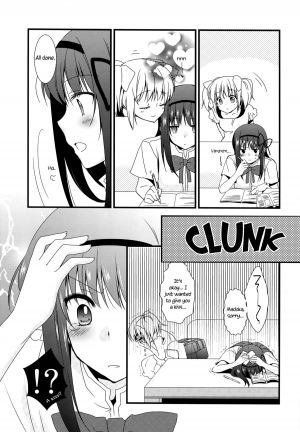 (C82) [Fukuya (Tama II)] Hoho ni Mabuta ni Kuchibiru ni | On Your Cheeks, On Your Eyelids, On Your Lips (Puella Magi Madoka Magica) [English] [Yuri-ism] - Page 7