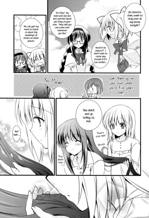 (C82) [Fukuya (Tama II)] Hoho ni Mabuta ni Kuchibiru ni | On Your Cheeks, On Your Eyelids, On Your Lips (Puella Magi Madoka Magica) [English] [Yuri-ism] - Page 15