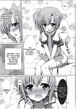 (C85) [Shiwodou. (Shiwo.)] Fake P Love (Mahou Shoujo Lyrical Nanoha) [English] [desudesu] - Page 4