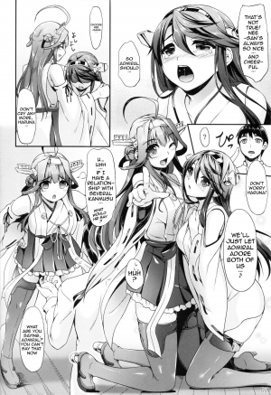 (C86) [In The Sky (Nakano Sora)] KonHaru Wedding (Kantai Collection -KanColle-) [English] [doujin-moe.us] - Page 8