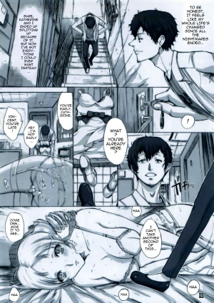 (C80) [Kino Manga Sekkeishitsu (Kino Hitoshi)] VINCENT LOVER. (Catherine) [English] {darknight} - Page 5