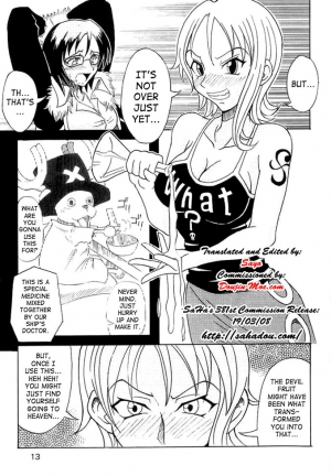 (C63) [Majimeya (isao)] Don't Trust Anybody (One Piece) [English] {doujin-moe.com} - Page 13