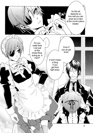 (C76) [Utsukiyo (Chiharu)] Shiyounin to Inu (Black Butler) [English] - Page 8