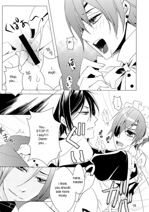 (C76) [Utsukiyo (Chiharu)] Shiyounin to Inu (Black Butler) [English] - Page 20