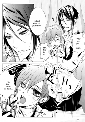 (C76) [Utsukiyo (Chiharu)] Shiyounin to Inu (Black Butler) [English] - Page 24