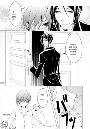(C76) [Utsukiyo (Chiharu)] Shiyounin to Inu (Black Butler) [English] - Page 28