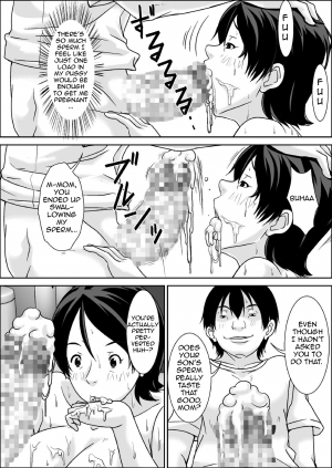 [Hoyoyodou] Kora! Anta Hahaoya o Kudoite Nani Shiyou tte Iu no! [English] {forbiddenfetish77} [Digital] - Page 66