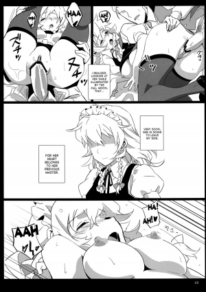  (C82) [Vitamin Gohan (Hasegawa Keita)] Maid Yatottara Sakuya-san Datta. | I hired Sakuya-san as my maid (Touhou Project) [English] {desudesu}  - Page 19