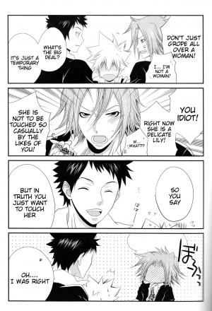 [Ananas Dolce (Minaduki Kanna)] Sawada Tsunayoshi 14-sai, Totsuzen Onna ni Narimashita. (Katei Kyoushi Hitman REBORN!) [English] [Tigoris Translates] - Page 9