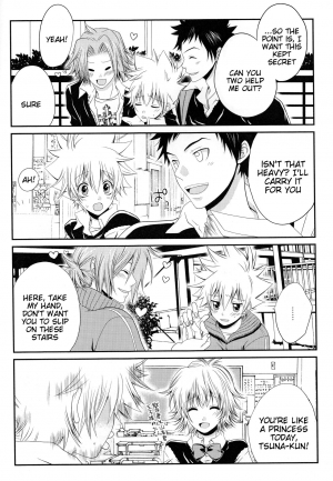 [Ananas Dolce (Minaduki Kanna)] Sawada Tsunayoshi 14-sai, Totsuzen Onna ni Narimashita. (Katei Kyoushi Hitman REBORN!) [English] [Tigoris Translates] - Page 10