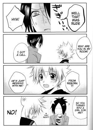 [Ananas Dolce (Minaduki Kanna)] Sawada Tsunayoshi 14-sai, Totsuzen Onna ni Narimashita. (Katei Kyoushi Hitman REBORN!) [English] [Tigoris Translates] - Page 13