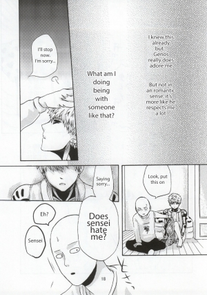 [S×G (Kobato)] NATURAL JUNKIE (One Punch Man) [English] - Page 19