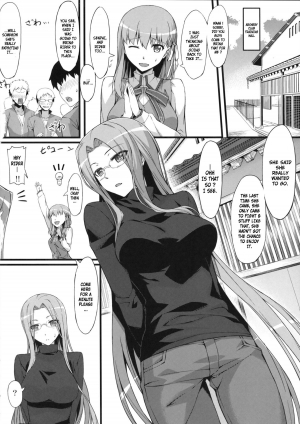 (C84) [S.S.L (Yanagi)] Rider san to Gakusei Fuku. (Fate/hollow ataraxia) [English] [Laruffii] - Page 6