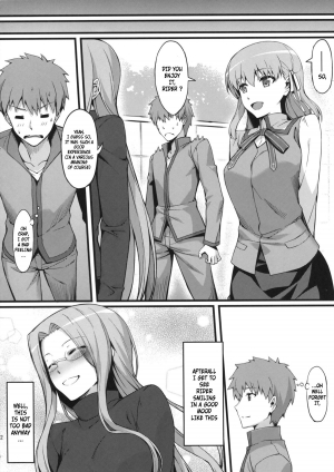 (C84) [S.S.L (Yanagi)] Rider san to Gakusei Fuku. (Fate/hollow ataraxia) [English] [Laruffii] - Page 24