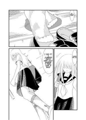  [Shivharu] Mekakure-chan ni Fumaretai | Wanna Get Stepped on by Mekakure-chan [English]  - Page 6