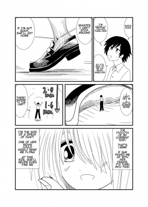  [Shivharu] Mekakure-chan ni Fumaretai | Wanna Get Stepped on by Mekakure-chan [English]  - Page 13