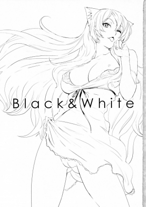 (C77) [Manga Super (Nekoi Mie)] Black & White (Bakemonogatari) [English] [darknight] - Page 4