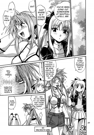 (SC34) [Studio Katsudon (Manabe Jouji)] Kemonotachi no Bansan (Mahou Shoujo Lyrical Nanoha) [English] - Page 30