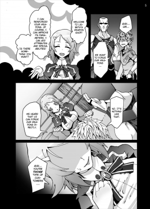 [Studio Nunchaku (Ahiru)] Lisbeth... Kirito ni wa Suterare, Kyaku ni wa Okasare Nakadashi Ninshin... Asuna to no Kakusa ga Hirogaru Online (Sword Art Online) [English] {CGrascal} - Page 5