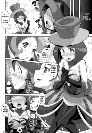 (C85) [Akusei-Shinseibutsu (Nori)] Aoi Yuuhi - Coucher du soleil bleu | Blue Evening Sun (Pokémon) [English] {doujins.com} - Page 4