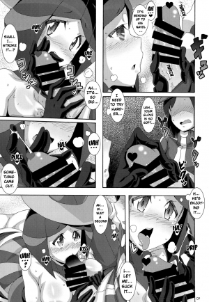 (C85) [Akusei-Shinseibutsu (Nori)] Aoi Yuuhi - Coucher du soleil bleu | Blue Evening Sun (Pokémon) [English] {doujins.com} - Page 9