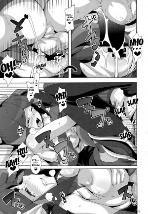 (C85) [Akusei-Shinseibutsu (Nori)] Aoi Yuuhi - Coucher du soleil bleu | Blue Evening Sun (Pokémon) [English] {doujins.com} - Page 15