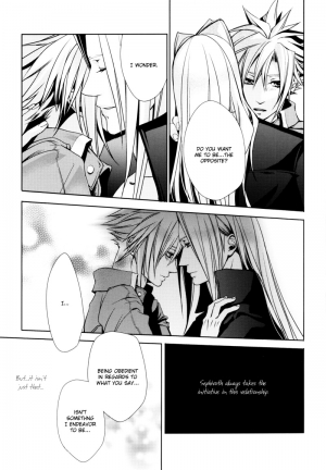 (C76) [nightflight (Yui)] sence of distance (Final Fantasy VII) [English] - Page 14