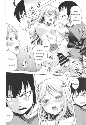 (C95) [RPG COMPANY 2 (chiYOMI)] HIGH SCORE HIDAKA (High Score Girl) [English] [GaleTranslations] - Page 22