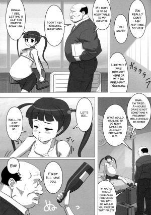 [Tensei-Kun] Kyoubou Ninshin Monster VS Houkei Chuunen | Brutal pregnant monster vs phimosed geezer (MOMOPAN 15) [English] [SMDC] - Page 5