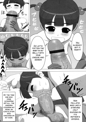 [Tensei-Kun] Kyoubou Ninshin Monster VS Houkei Chuunen | Brutal pregnant monster vs phimosed geezer (MOMOPAN 15) [English] [SMDC] - Page 10
