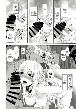 [True RIDE (Amamiya Shinjitsu)] Vert-san no Inran Gauge VxR (Hyperdimension Neptunia) [English] [potocat] [Digital] - Page 19