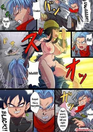 [Yuzuponz (Rikka Kai)] SOAP!! Kairaku e no Hankou!! Okasareta Chou Zetsurin Mai to Trunks (Dragon Ball Super) [English] {doujins.com} [Digital] - Page 3
