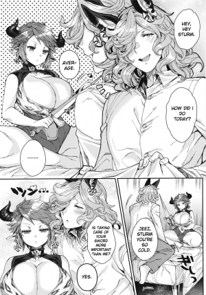 [Hachimitsu Romance (Eno Yukimi)] Sturm-dono ni Amaetai (Granblue Fantasy) [English] [Clawhammer] [Digital] - Page 5