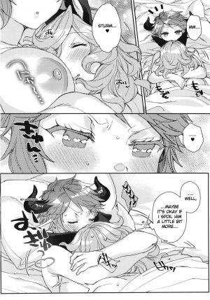 [Hachimitsu Romance (Eno Yukimi)] Sturm-dono ni Amaetai (Granblue Fantasy) [English] [Clawhammer] [Digital] - Page 29