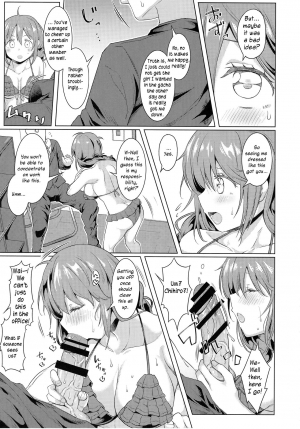 (C93) [Yomiji Hyakki Yakou (Meido Yomi)] Kyou no Login Bonus wa Kochira desu (THE IDOLM@STER CINDERELLA GIRLS) [English] [Memeshii] - Page 7