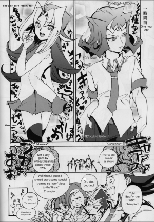 (Sennen Battle Phase 6) [picopicopi-co (tsubasa)] Uwasa no Kyoudai no Uwasa no Anoko (Yu-Gi-Oh! ZeXal) [English] - Page 4