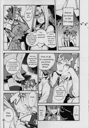 (Sennen Battle Phase 6) [picopicopi-co (tsubasa)] Uwasa no Kyoudai no Uwasa no Anoko (Yu-Gi-Oh! ZeXal) [English] - Page 10