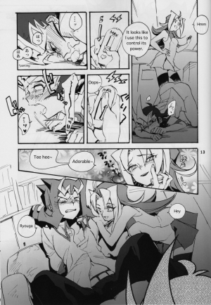 (Sennen Battle Phase 6) [picopicopi-co (tsubasa)] Uwasa no Kyoudai no Uwasa no Anoko (Yu-Gi-Oh! ZeXal) [English] - Page 13