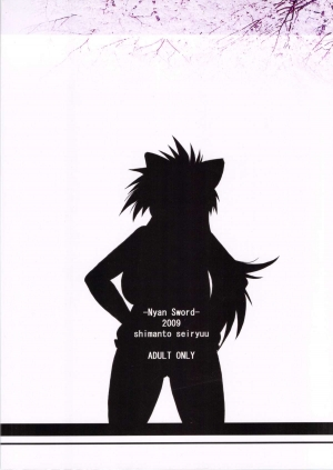 (C76) [Shimanto Seiryuu (Shimanto Youta)] Nyan Sword [English] [BSN] - Page 3