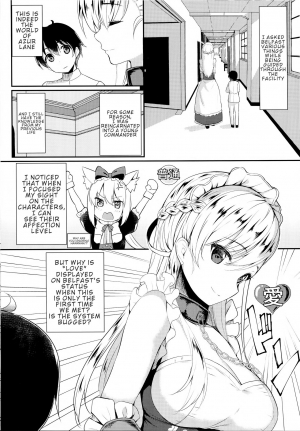 (C93) [Ginga-kei PRIDE (B-Ginga)] Oneshota Belfast (Azur Lane) [English] - Page 8